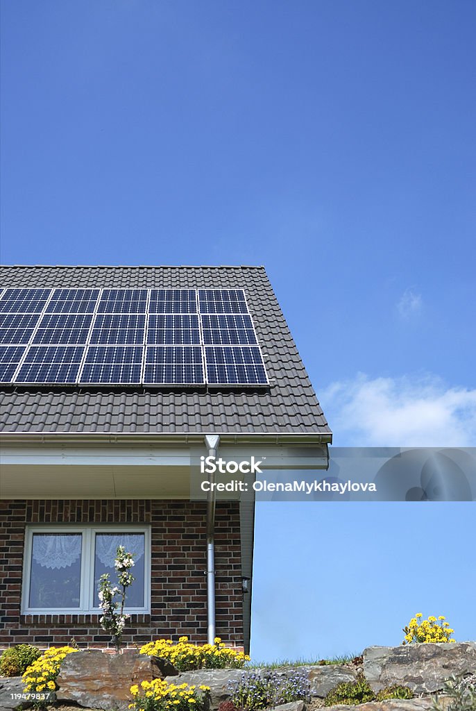 Energia renovável - Foto de stock de Painel Solar royalty-free