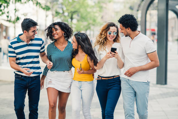 istock Multi-ethnic group of friends 1194817335