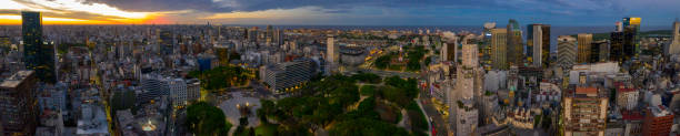 istock Buenos Aires cityscape in sunset 1194819729