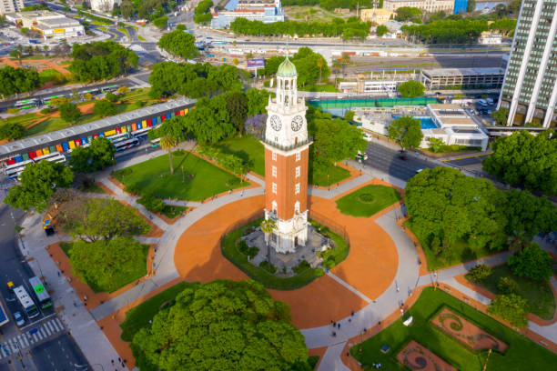 istock Buenos Aires clock tower, landmark 1194819734