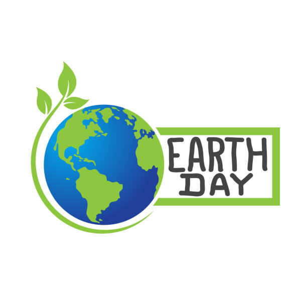 earth day earth day. eps 10 vector file earthday stock illustrations