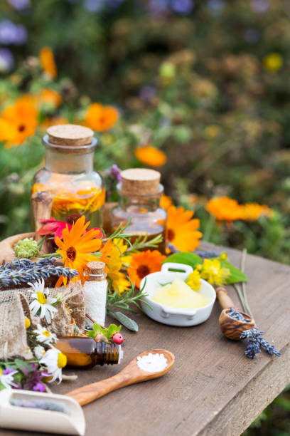 istock homeopathic medicine on wooden table 1194829323