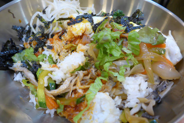 istock Korean food, Bibimbap 1194833786