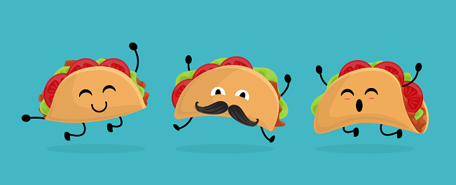 Ilustración de Taco De México En Estilo De Dibujos Animados Taco Con Comida Tradicional Mexicana Con Bigote Y Emoción Feliz Carácter Vectorial y más Vectores Libres de Derechos de Taco - Alimento - Ilustración de Taco De México En Estilo De Dibujos Animados Taco Con Comida Tradicional Mexicana Con Bigote Y Emoción Feliz Carácter Vectorial y más Vectores Libres de Derechos de Taco - Alimento -
