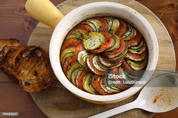 French Ratatouille Stock Photo - Download Image Now - French Food, Ratatouille, Zucchini