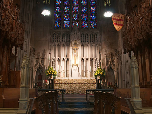 istock Altar of Washington Memorial Chapel at Valley Forge 119483519