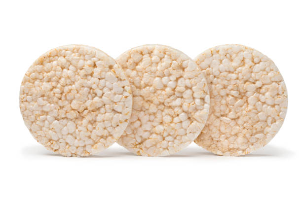 istock Rice waffles in a row 1194835386