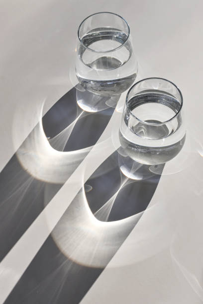 istock Abstract Glass Of Still Water And Shadow 1194837666