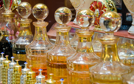 The Middle East is known for its spices, and fragrances.  There are many choices to choose from when it comes to perfumes. Not to mention that the bottles give a special touch to it.