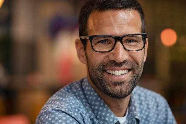 istock Portrait of smiling man looking at camera 1194843911