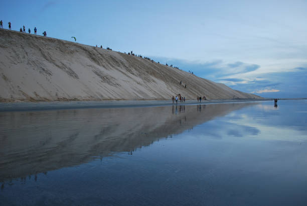istock Reflections on the water. Brazilian beach located in Jericoacora, Ceara. 1194847143