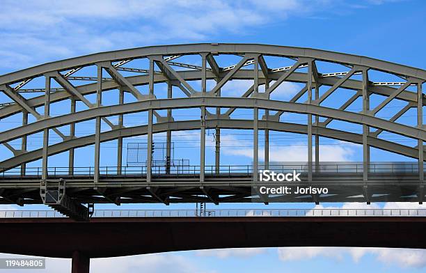 Railway Bridge In Stockholm Stock Photo - Download Image Now - Arch - Architectural Feature, Bridge - Built Structure, Built Structure