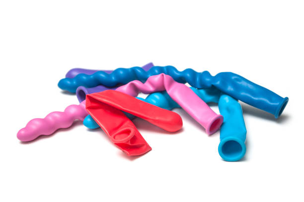 istock colorful inflatable balloons on white background 1194848401