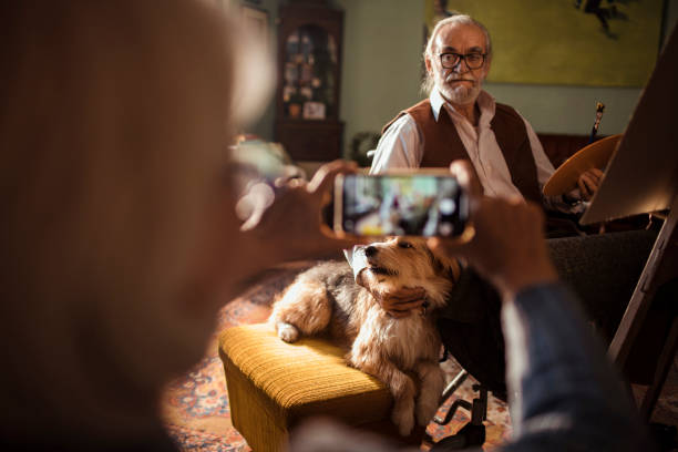 istock Senior Couple taking a Picture 1194849540