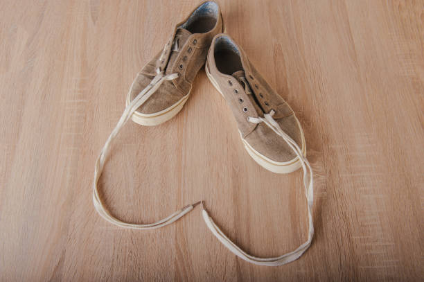 istock Brown lovely sneakers 1194852069