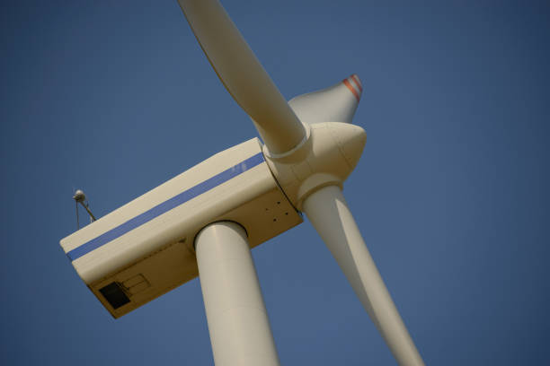 istock Wind turbine at sunny day 1194857196