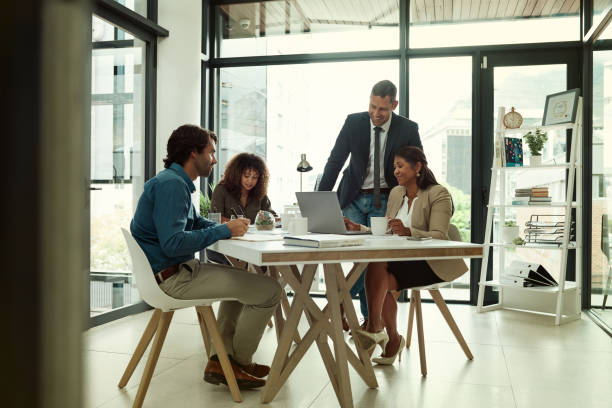 istock Their plans are slowly coming together 1194857498