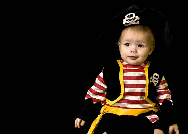 Baby Pirate stock photo