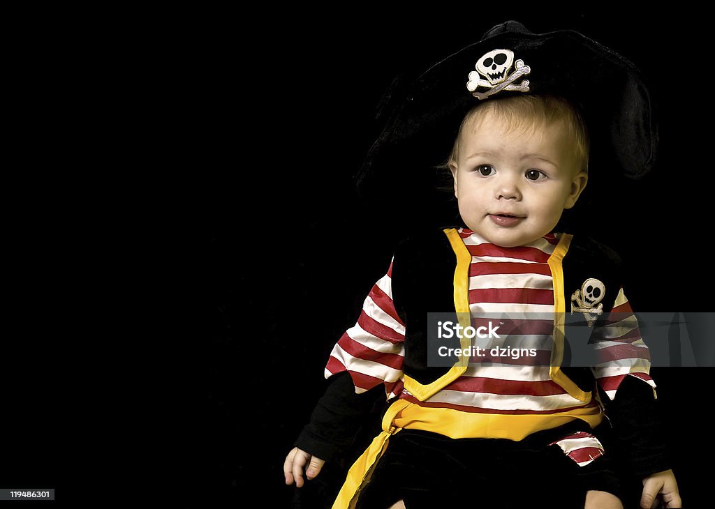 Детские Пират - Стоковые фото Белый роялти-фри