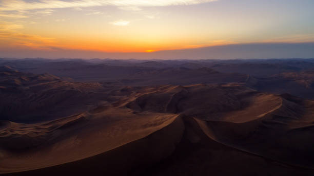 istock a cloudy sunset in the Lut desert 1194865525