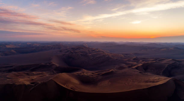 istock a cloudy sunset in the Lut desert 1194865573
