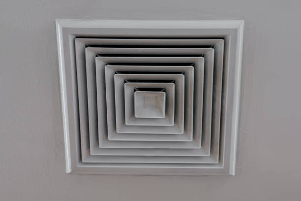 istock Industrial air duct equipment inside the building 1194868924