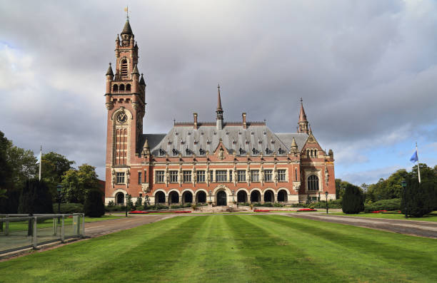 istock Peace Palace in The Hague, Holland 1194869969