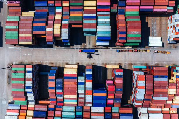 istock Container port in Shenzhen, China 1194875766