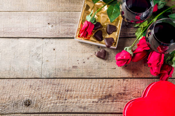 istock Valentines day greeting card background 1194876153