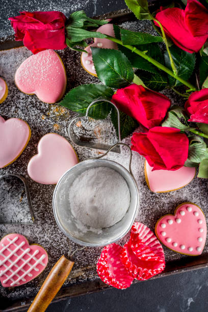 istock Valentines day greeting card background 1194876237