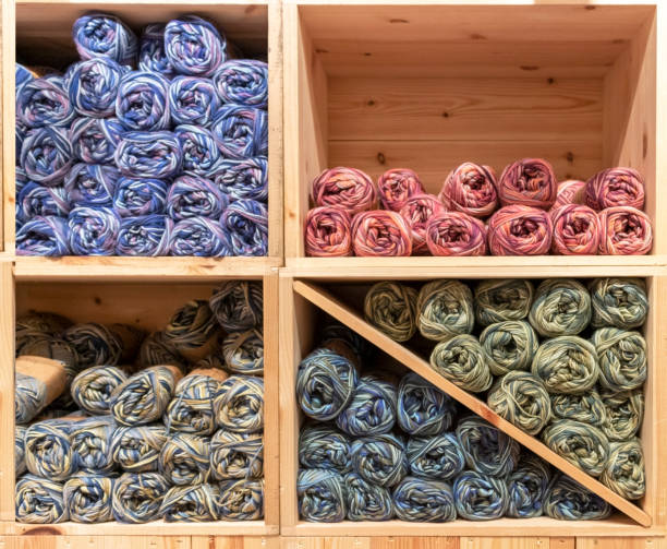 Bundles of yarn
