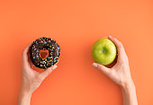 istock Donut or Apple 1194881744