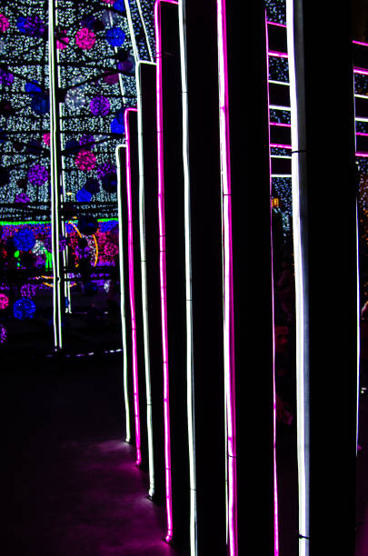 istock stripes in purple lighting 1194890588