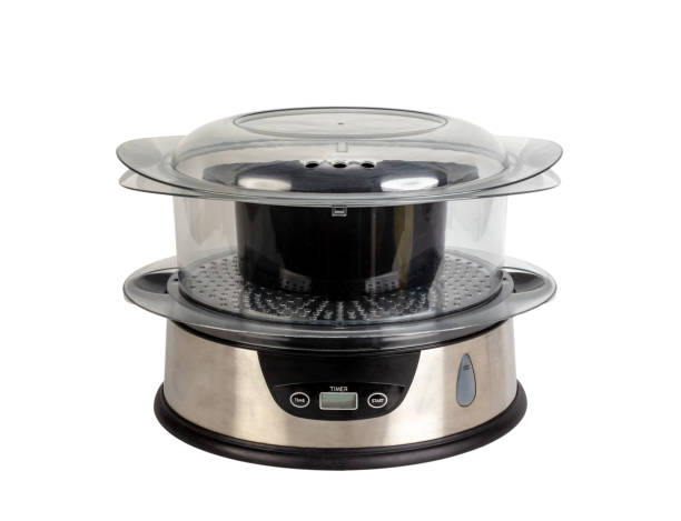istock Kitchen appliance steamer for food 1194895931