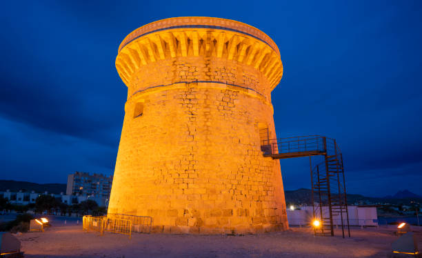 istock Campello Isleta Tower at sunset in Alicante 1194898224