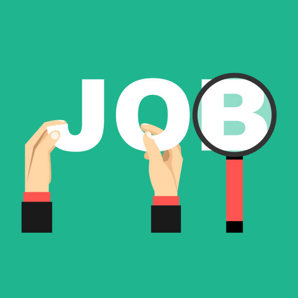 istock Human resources design. Applying for job, giving CV, job competition vector concept. 1194903029