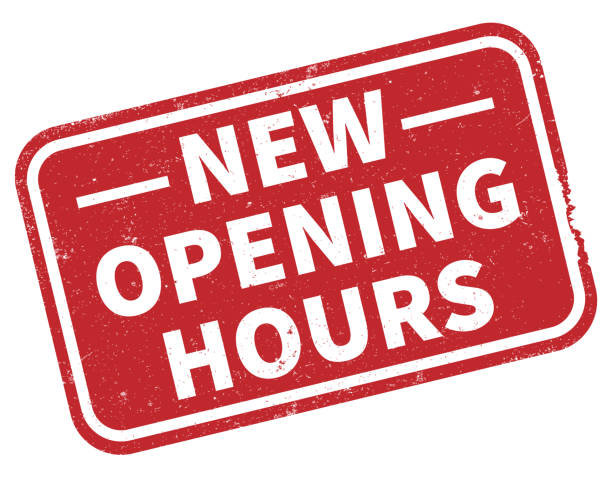 79,000+ Opening Hours Sign Stock Photos, Pictures & Royalty-Free Images - iStock | Opening day, Opening store, Opening event