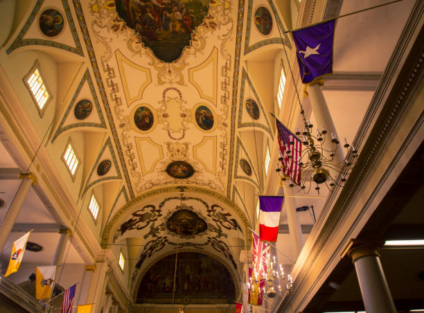 istock interior in a Church in New Orleans 1194908327
