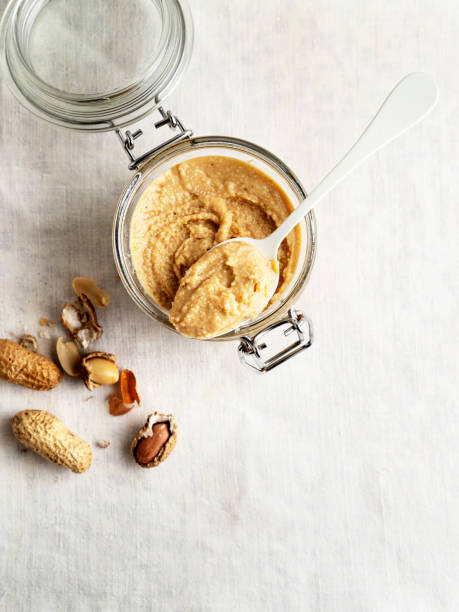 istock peanut butter,peanut,Jar of peanut butter 1194910068