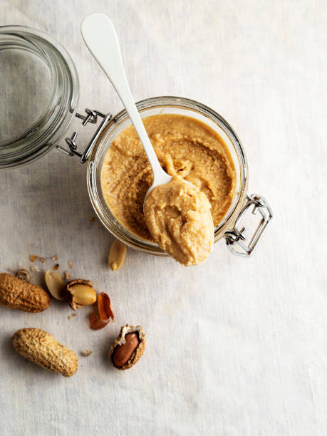istock peanut butter,peanut,Jar of peanut butter 1194910158