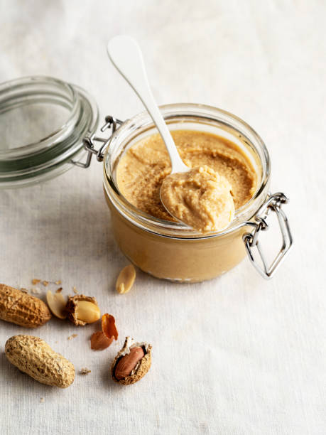 istock peanut butter,peanut,Jar of peanut butter 1194910274