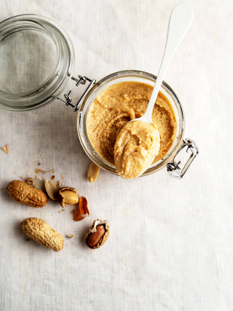 istock peanut butter,peanut,Jar of peanut butter 1194910362