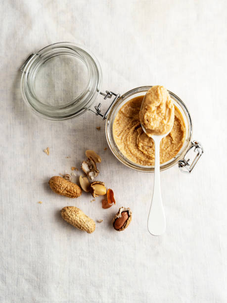 istock peanut butter,peanut,Jar of peanut butter 1194910994
