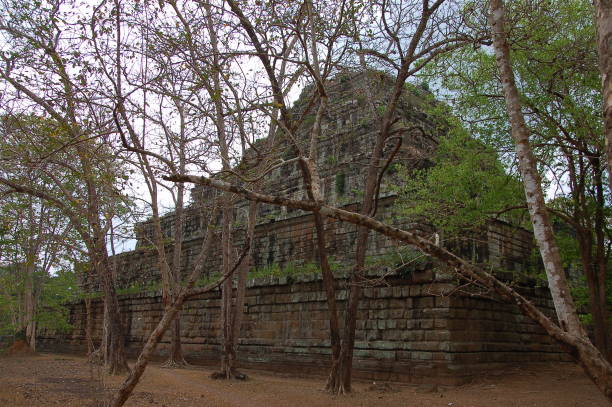 View of Koh Ker complex, Cambodia