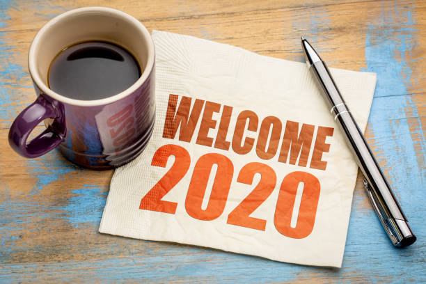 istock welcome 2020 word abstract on napkin with coffee 1194919205