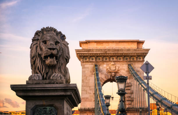 istock Chain Bridge in Budapest, Hungary 1194921479
