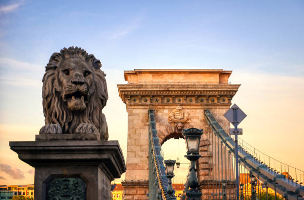 istock Chain Bridge in Budapest, Hungary 1194921506