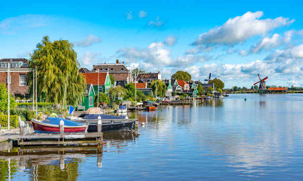 istock Volendam village in the Netherlands 1194925365