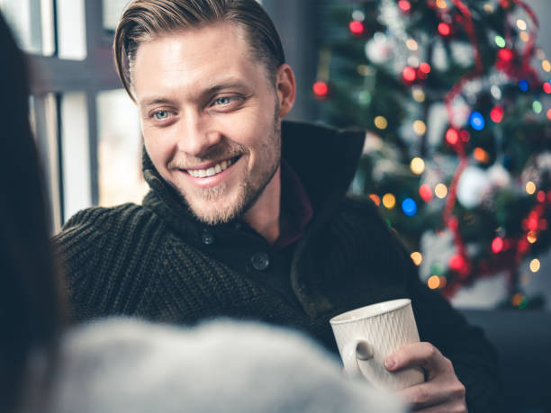 istock Christmas morning coffee 1194934161