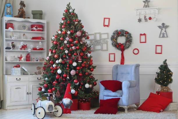 istock Beautiful New Year decorations 1194941480